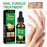 7 Days Ginger Nail Fungus Repair Essence Moisturizing Growth Strengthening With Gray Nail Treatment Natural Nails Care