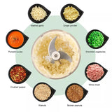 Garlic Manual Mini Garlic Masher Milk Shake Vegetable Meat Cutter Egg Beater Baby Food Garlic Chopper