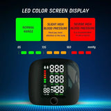 Wrist blood pressure monitor, fully automatic electric intelligent blood pressure measuring device, rechargeable touch screen blood pressure monitor