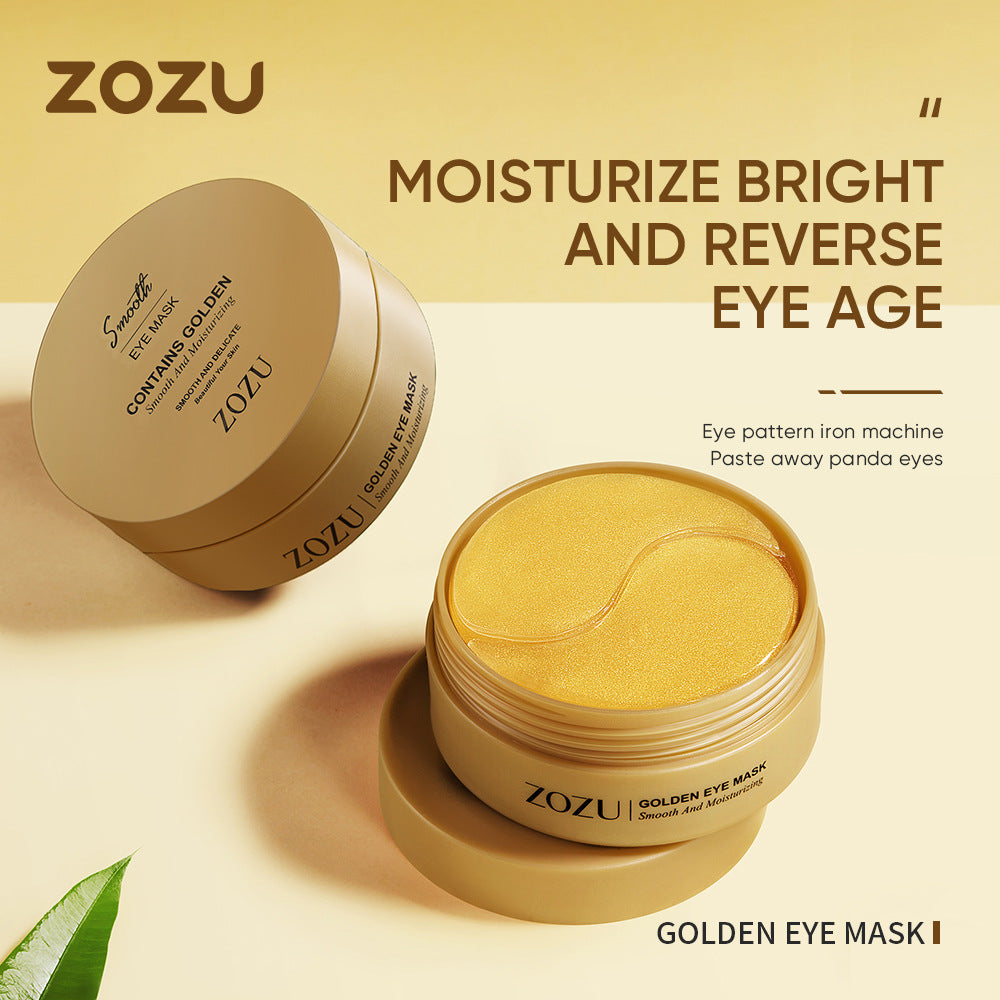 ZOZU Golden Avocado Eye Mask: Moisturizes and reduces eye bags panda eyes fine lines