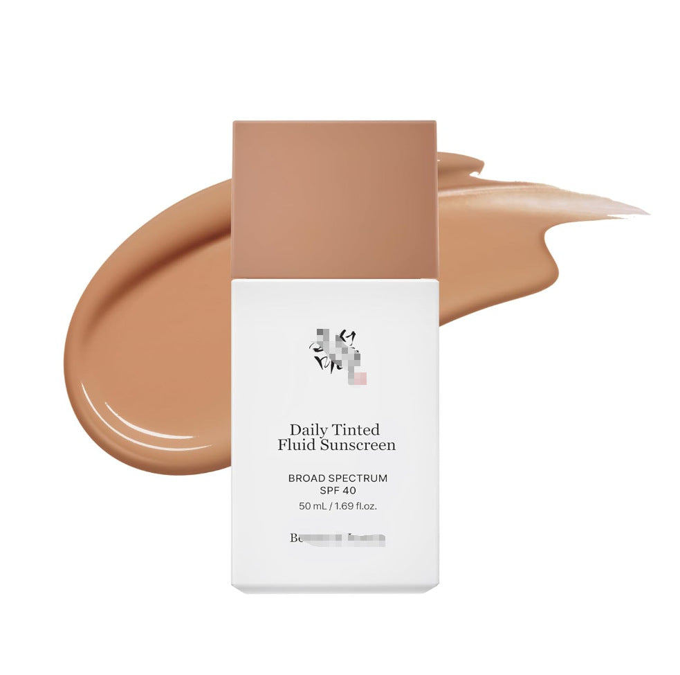 Tinted sunscreen, moisturizing, hydrating, and concealing
