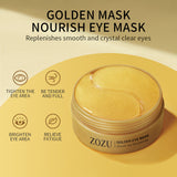 ZOZU Golden Avocado Eye Mask: Moisturizes and reduces eye bags panda eyes fine lines