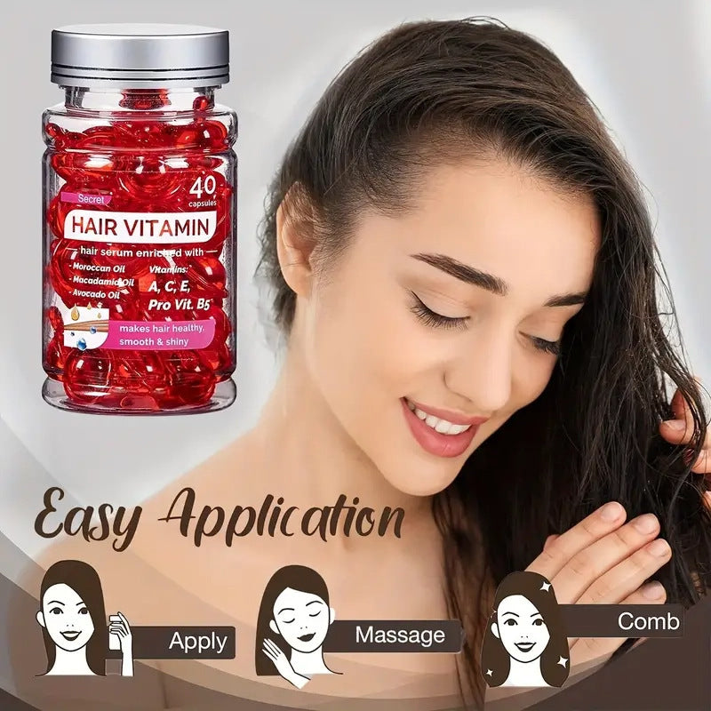 Hair care essential oil capsules - best-selling Moroccan argan oil