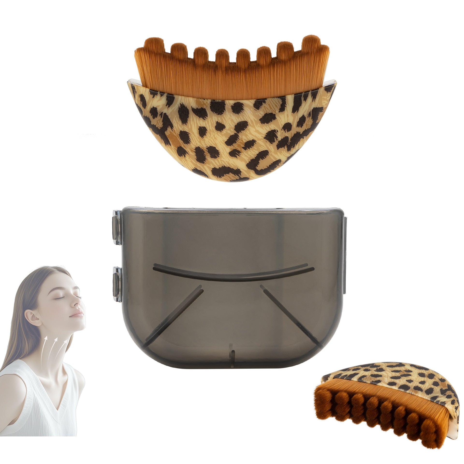Popular makeup brushes on the platform: face brushes, lymphatic body brushes, large-sized care brushes, cleansing brushes