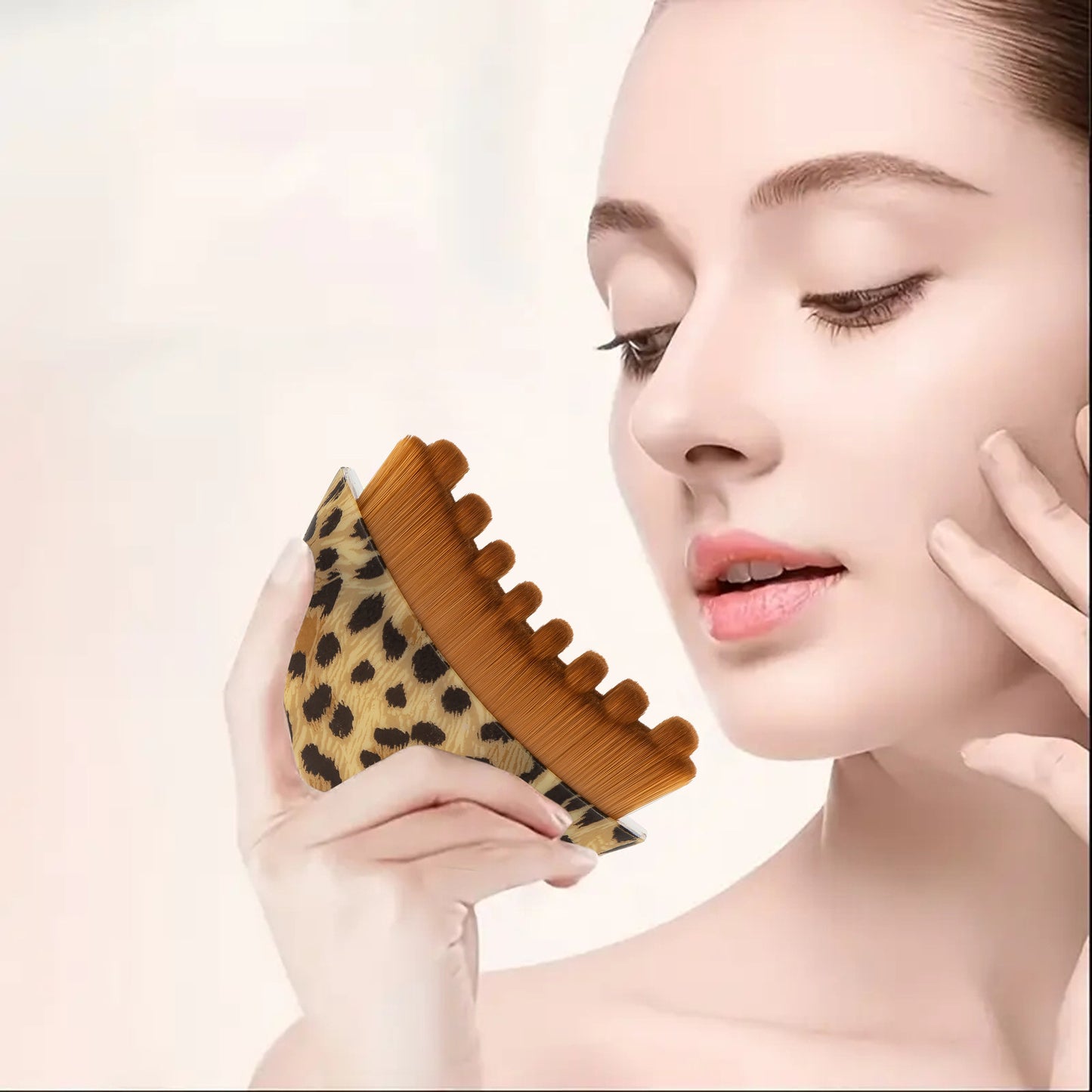 Popular makeup brushes on the platform: face brushes, lymphatic body brushes, large-sized care brushes, cleansing brushes