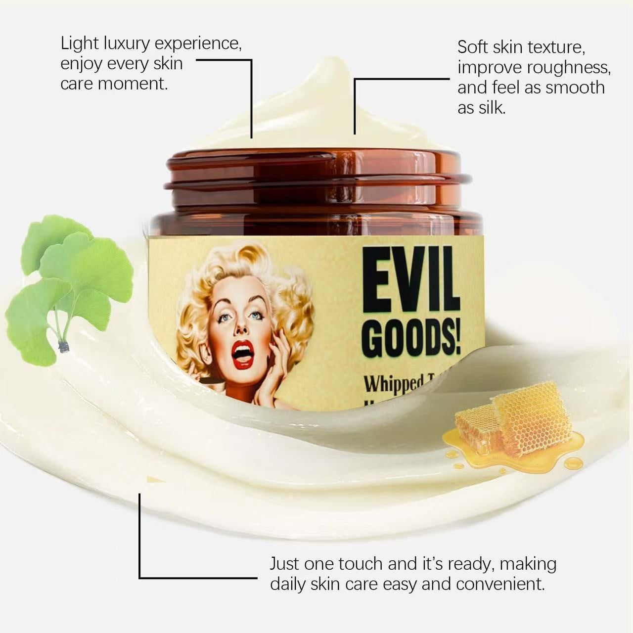 Butter manuka honey moisturizing balm (face cream/body cream)