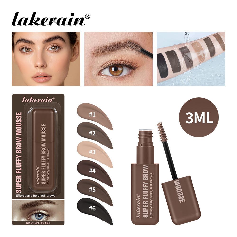 Volumizing brows with a velvety, smooth finish that won't smudge and gives sculpted, three-dimensional brows