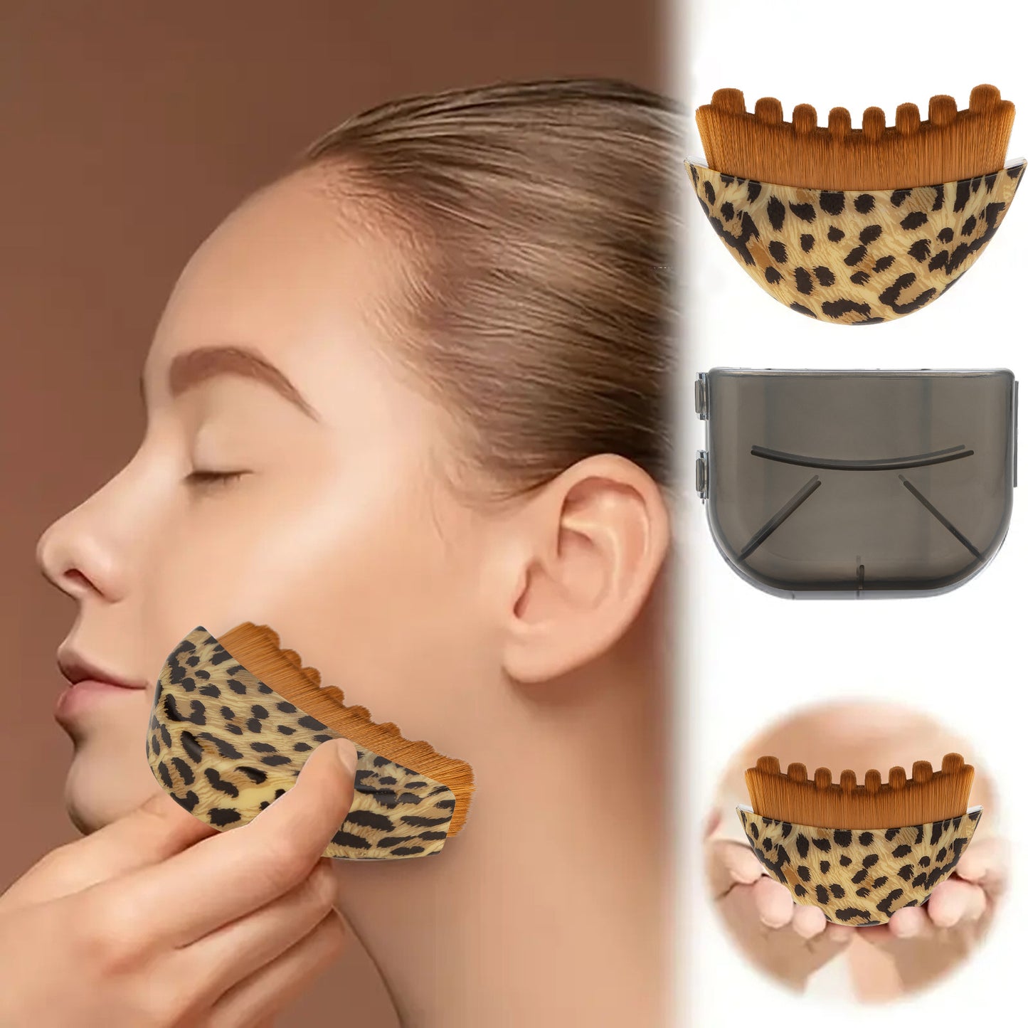 Popular makeup brushes on the platform: face brushes, lymphatic body brushes, large-sized care brushes, cleansing brushes