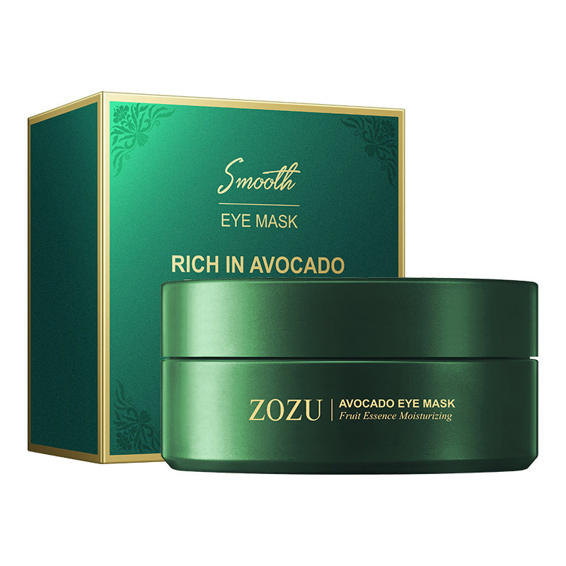 ZOZU Golden Avocado Eye Mask: Moisturizes and reduces eye bags panda eyes fine lines