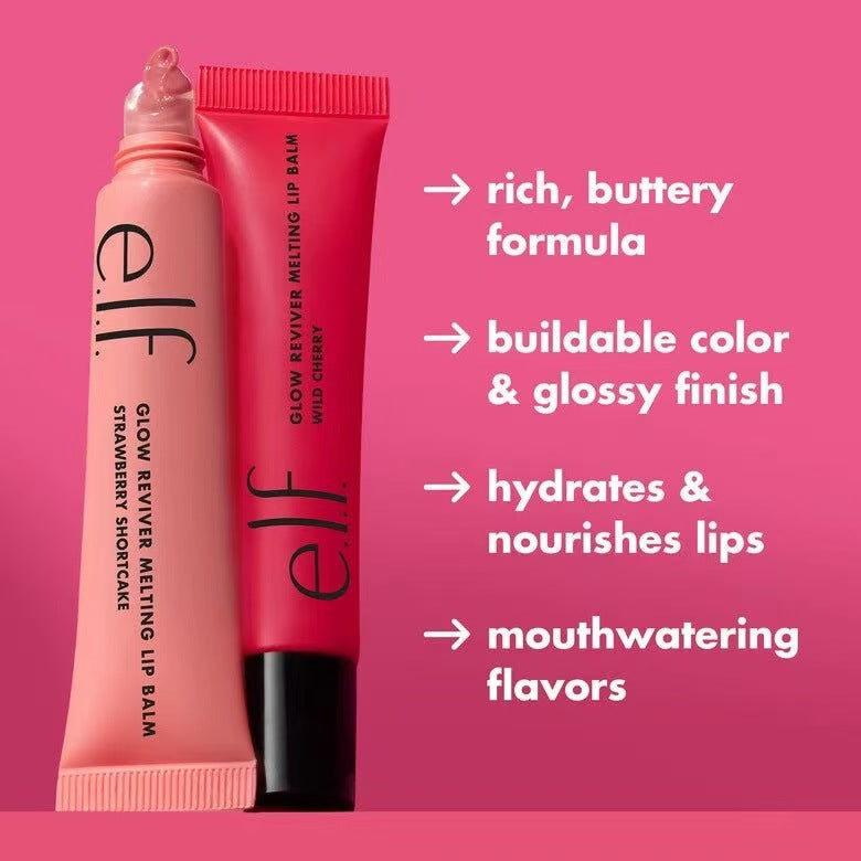 Tinted lip balm, moisturizing and repairing lip product, fruit flavor.