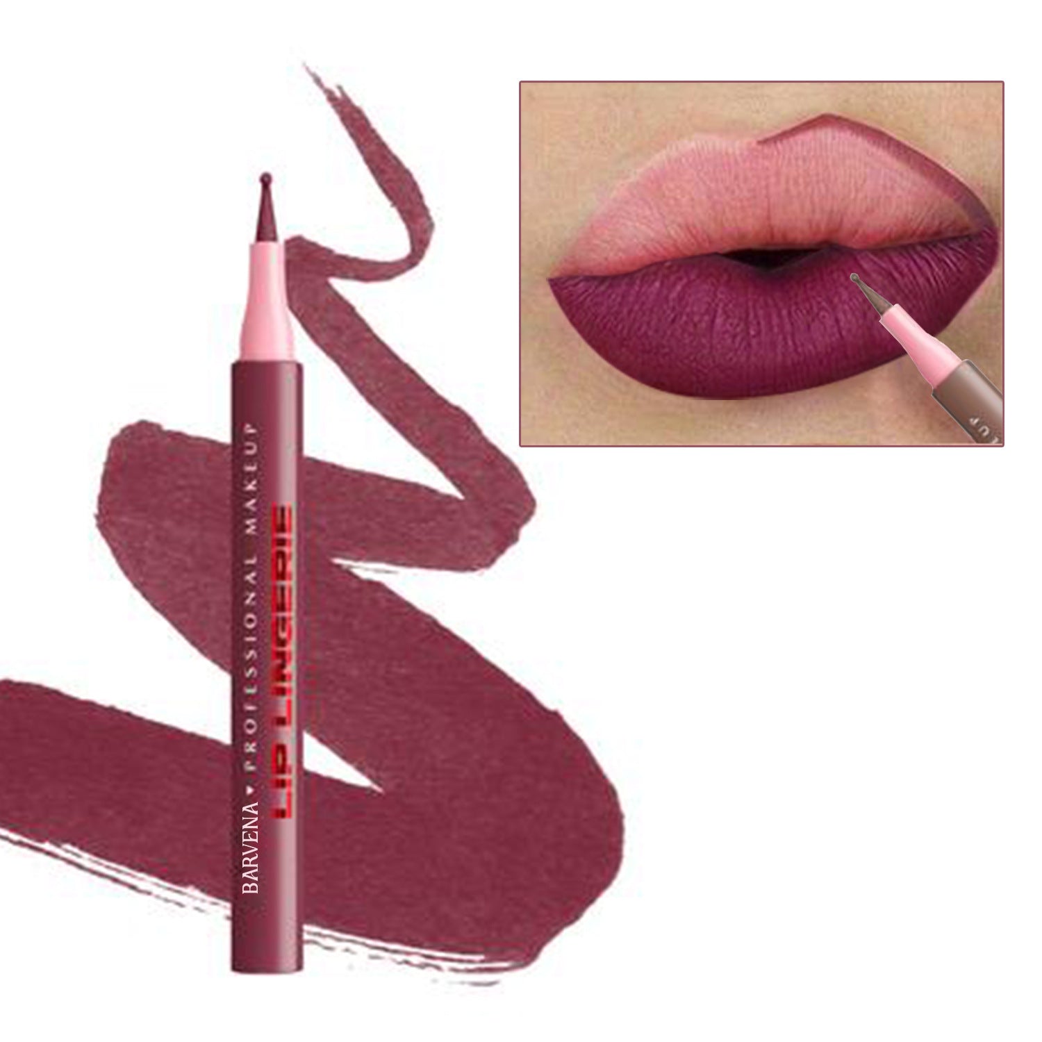 2025 popular lip liner pen creates a plump, three-dimensional lip shape and adds a matte finish.