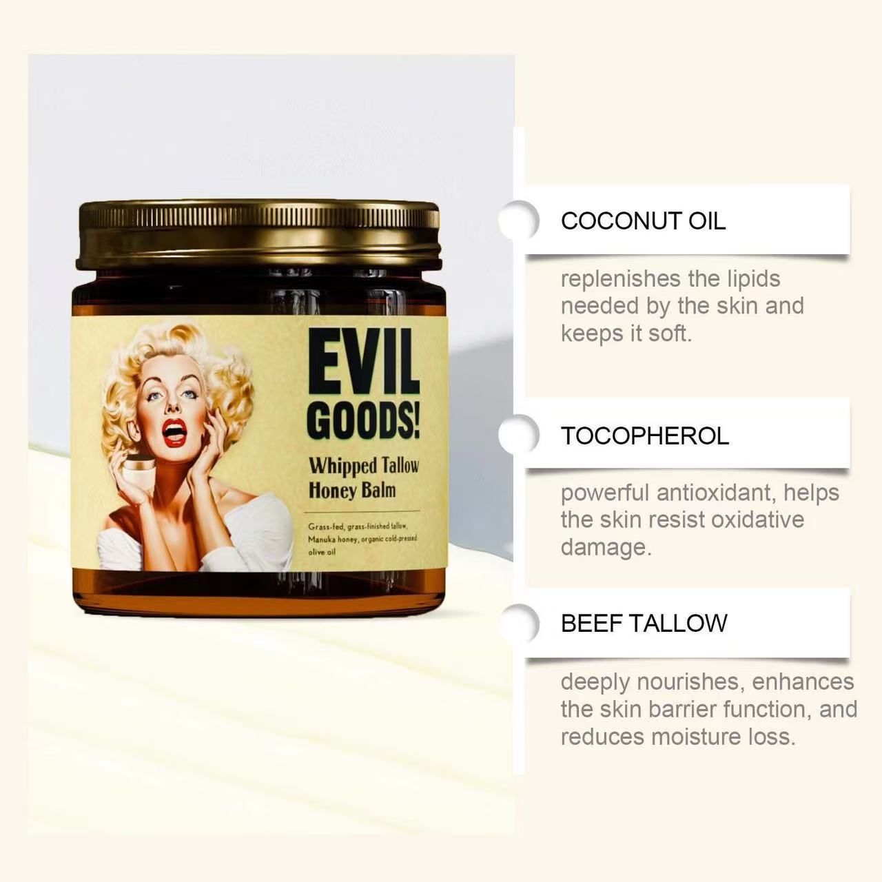 Butter manuka honey moisturizing balm (face cream/body cream)