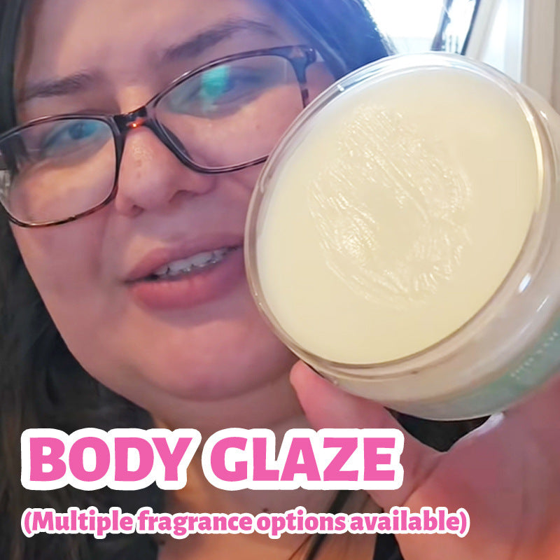 Bestselling Donut-Style Body Cream, Strawberry Cake Frosting, Firming and Moisturizing Body Lotion BODY GLAZE