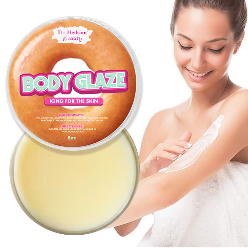 Bestselling Donut-Style Body Cream, Strawberry Cake Frosting, Firming and Moisturizing Body Lotion BODY GLAZE
