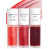 Nooni Korean Lip Oil: Nooni lip oil makeup, tinted lip gloss that brightens complexion and skin tone.