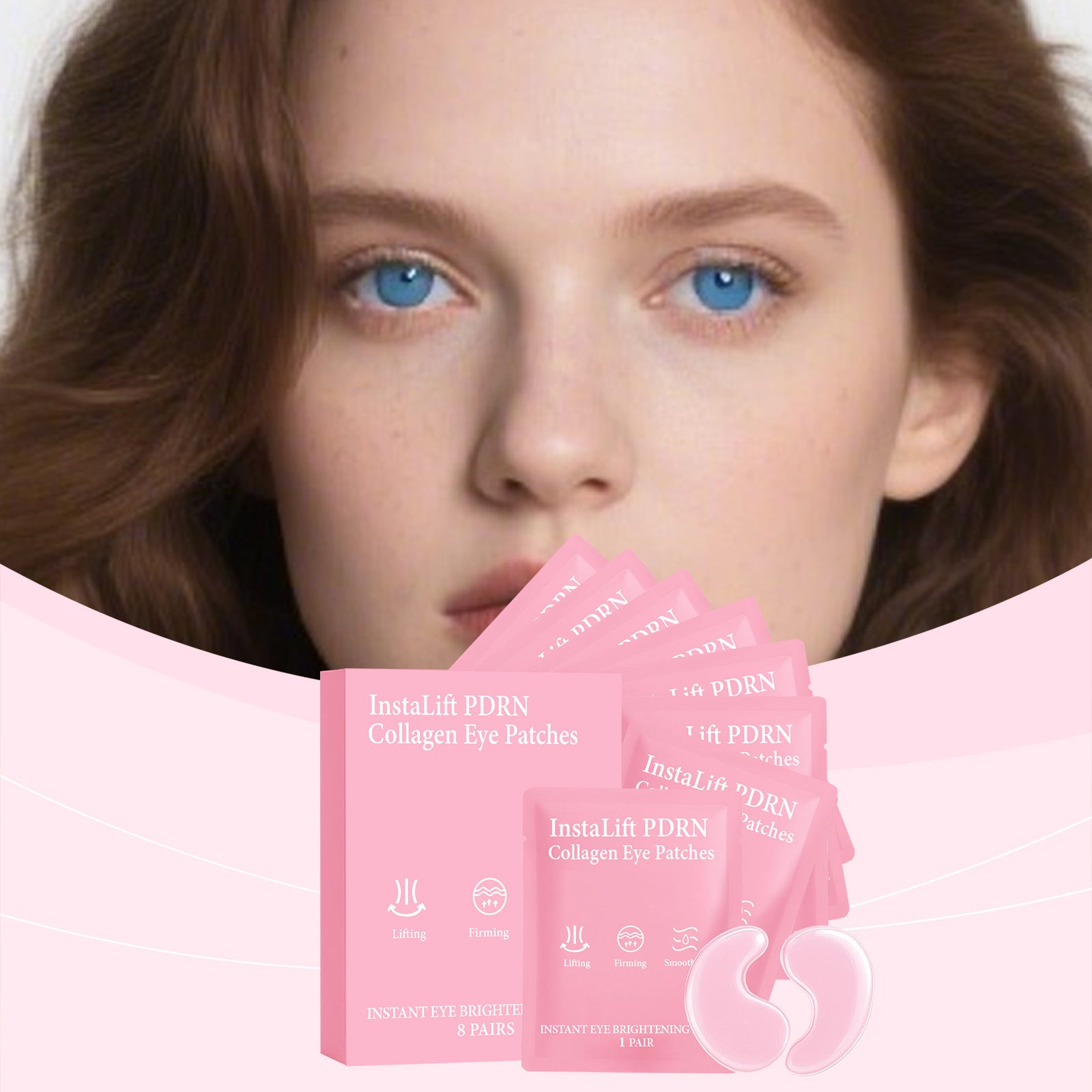 Collagen Eye Masks for Eye Area – Gentle Hydrating & Softening Skincare Treatment, Nourishing Eye Patches for Dry, Sensitive Periocular Skin